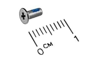 Screw, M2x4,8mm, D3.8, H0.3, Pkg. of 5