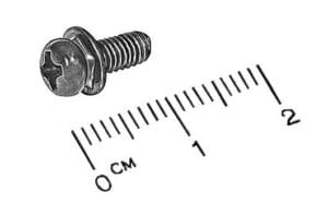 Screw, M3.5x9.0mm, Crest Cup, Pkg. of 10