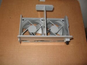 Bracket, Front Inlet Fan, Dual